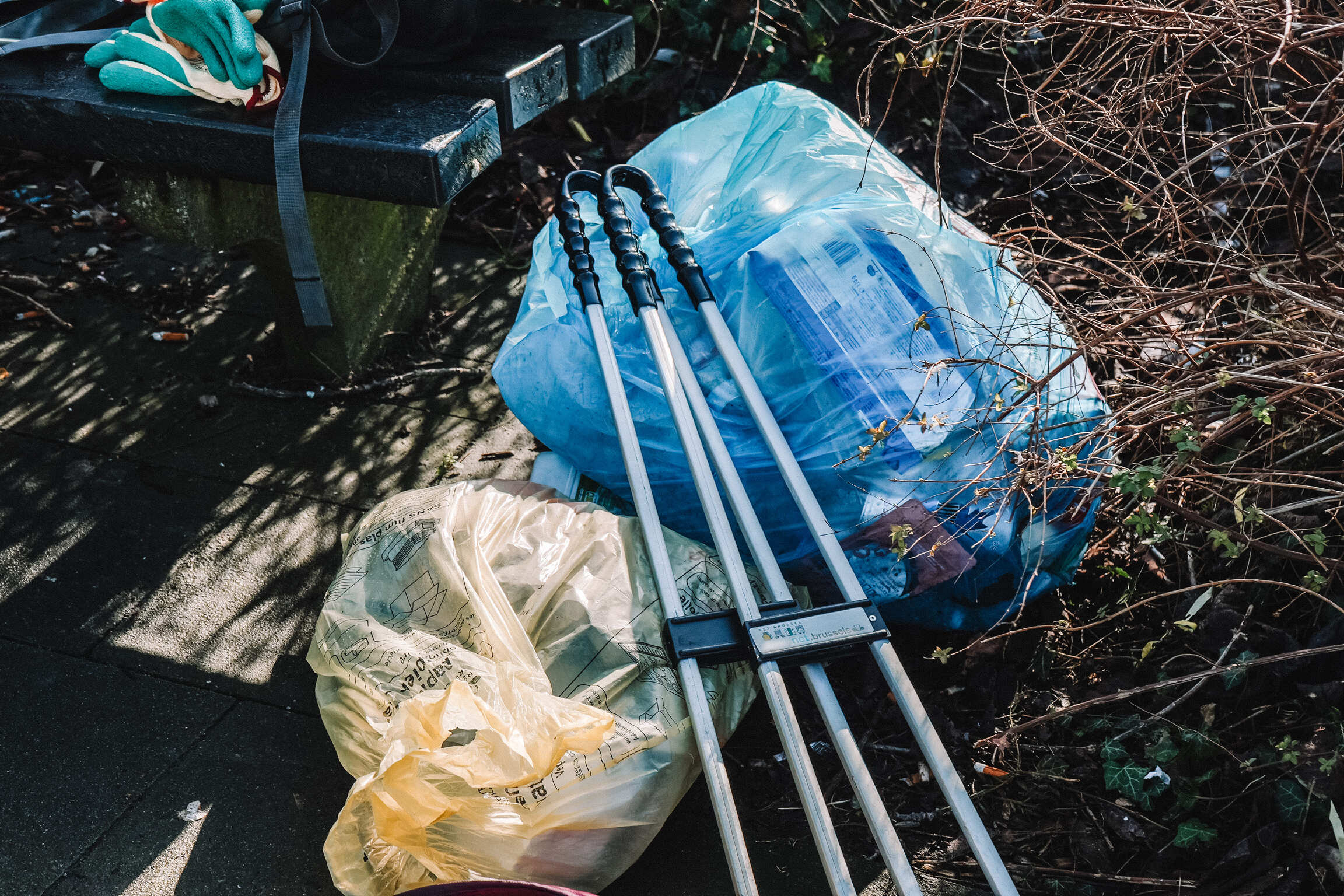 Ramassage de déchets des Bal'Evere