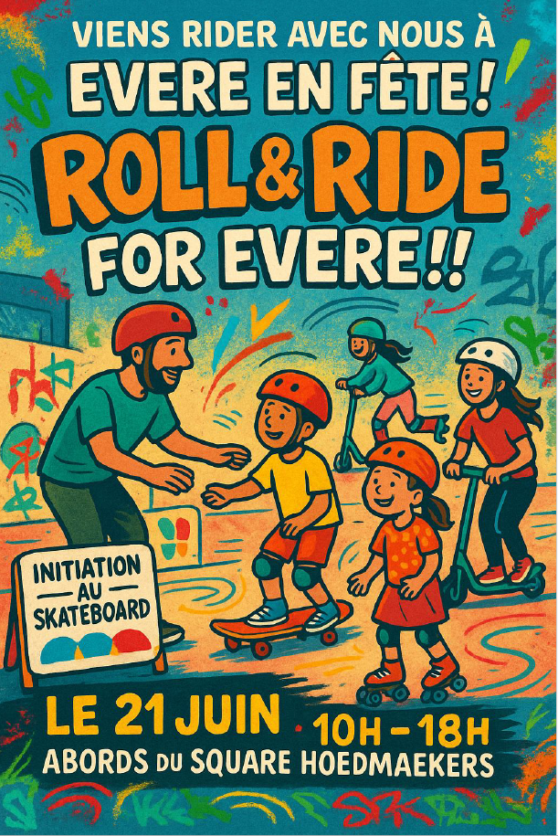Activité Les Petites Roues - Evere en Fête 21 juin