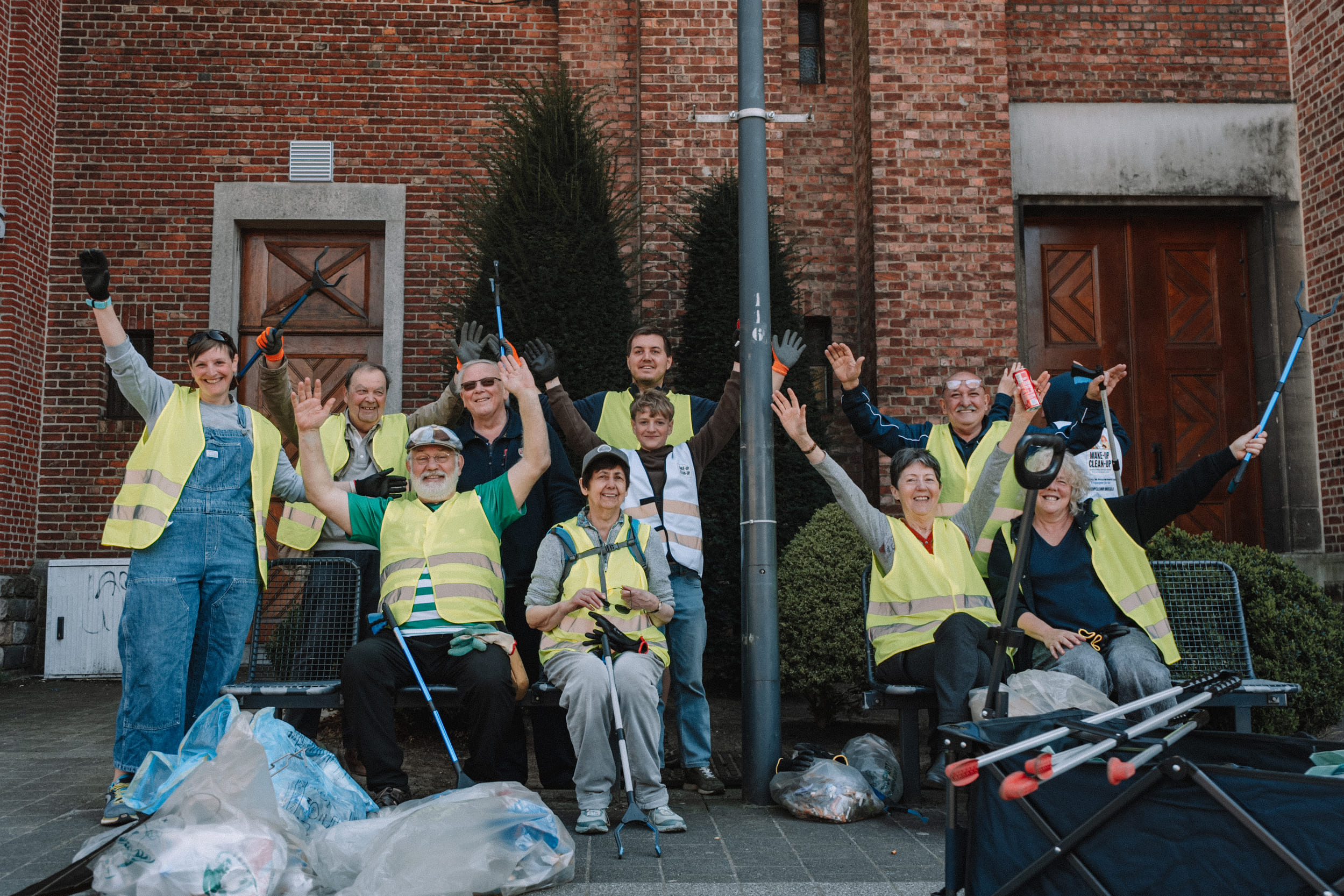 Ramassage de déchets à Conscience - Bal'Evere